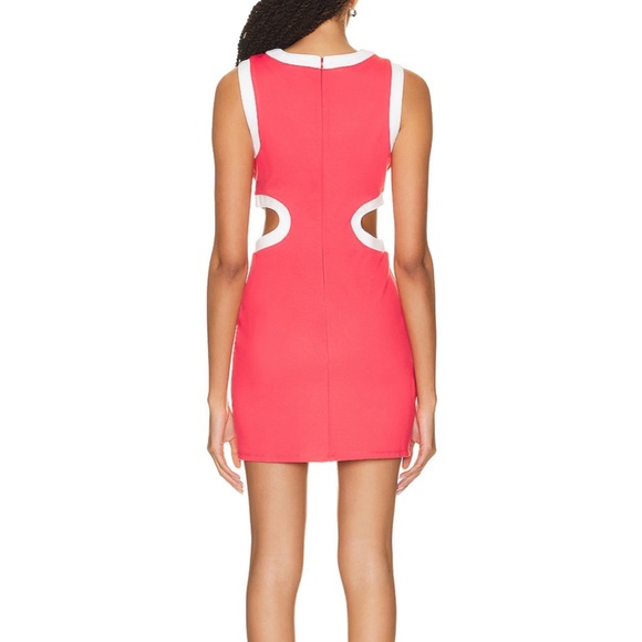 STAUD Dolce Mini Dress NWT - Picture 2 of 5